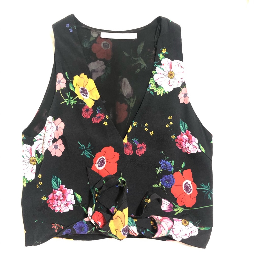 Zara floral top